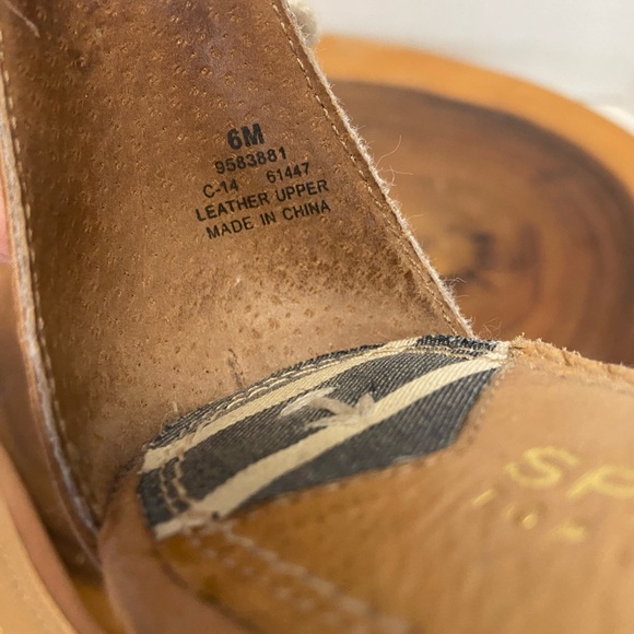 Sperry Braided Ankle Strap Sandals - Picture 4 of 6